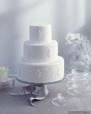 winter wonderland wedding cakes